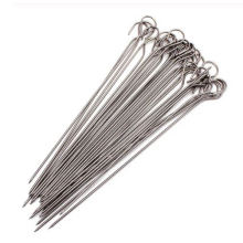 BBQ needle Meat string sign bbq grills barbecue stainless steel skewers Barbecue tools Sticks Outdoor Tools